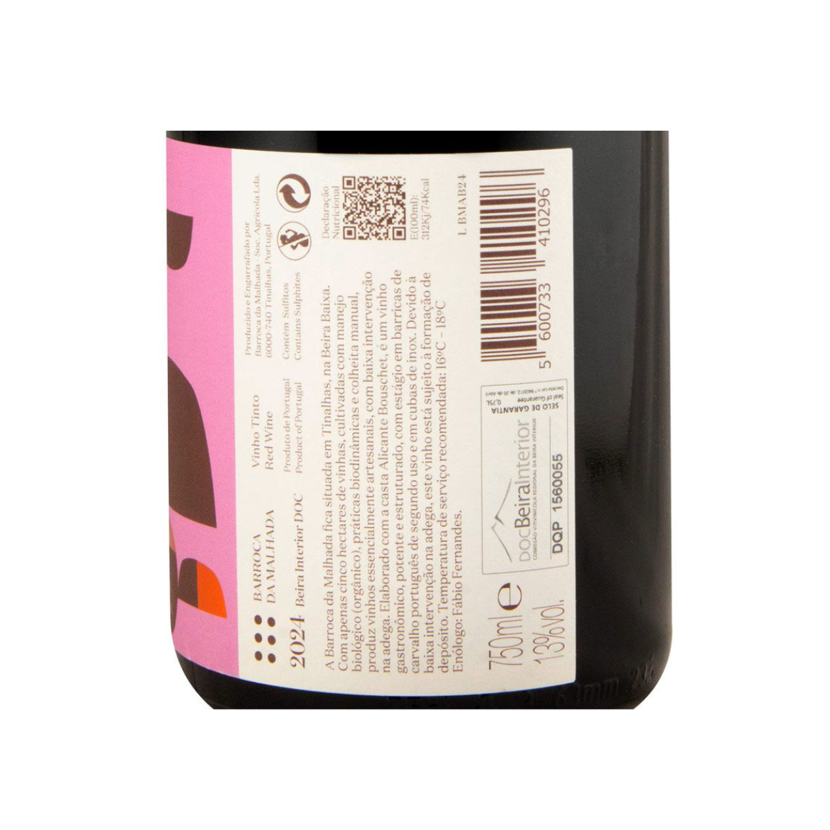 Barroca da Malhada Alicante Bouschet Tinto