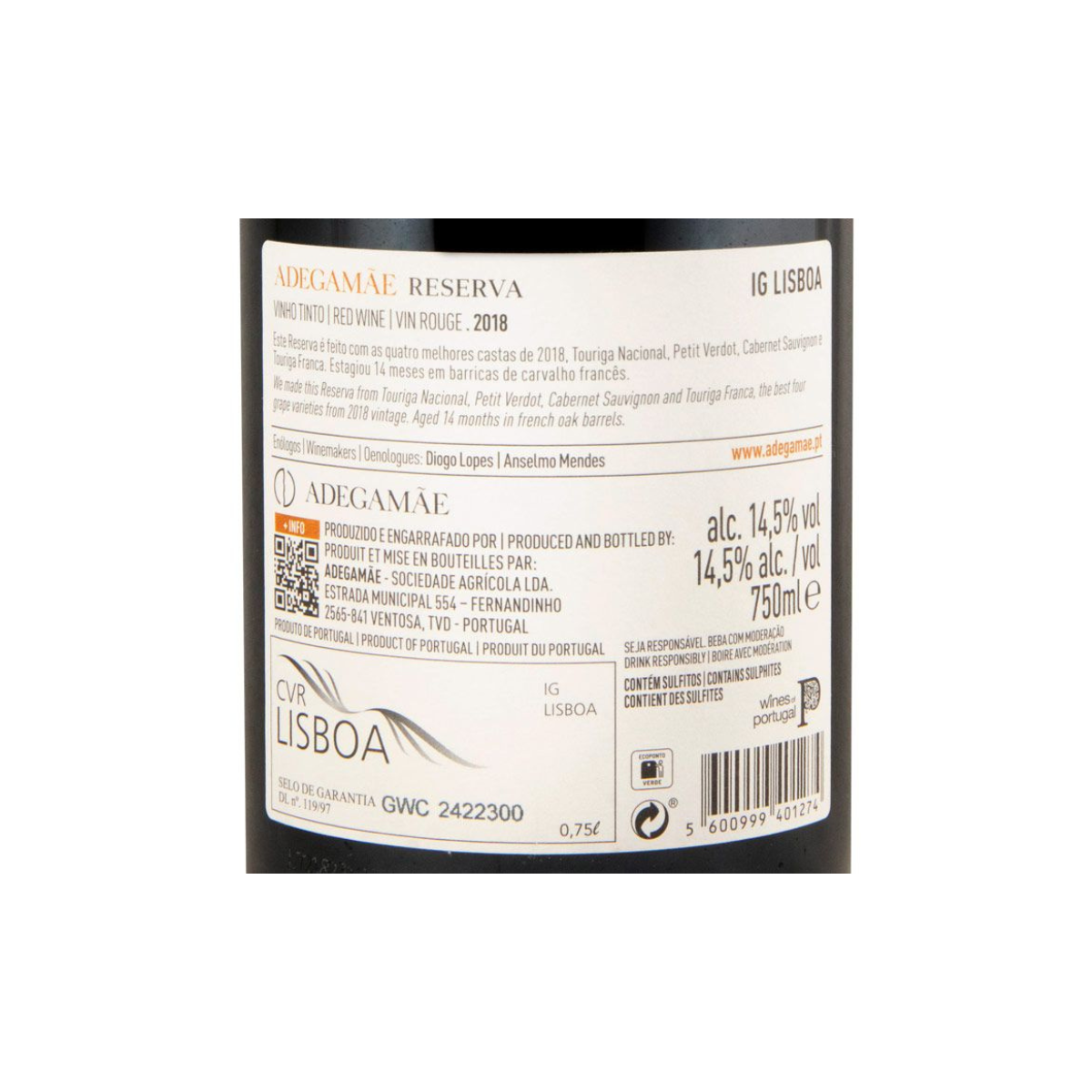 AdegaMãe Reserva Tinto