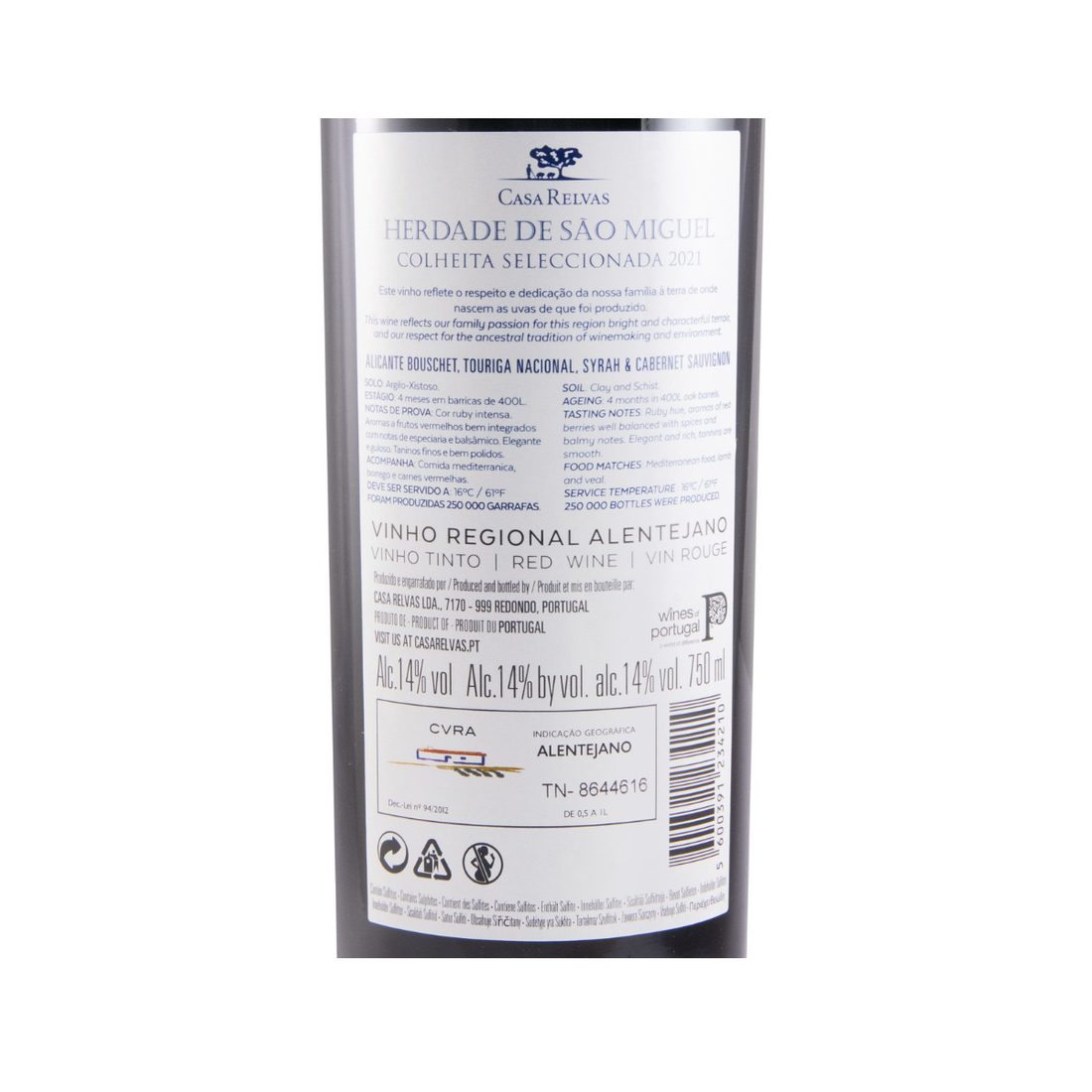 Herdade de São Miguel Colheita Seleccionada Tinto