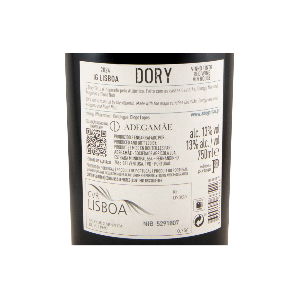 Adega Mãe Dory Tinto