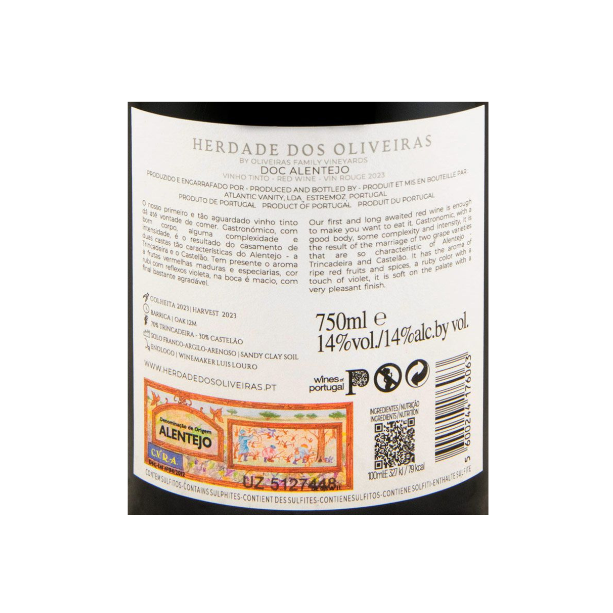 Herdade dos Oliveiras Tinto