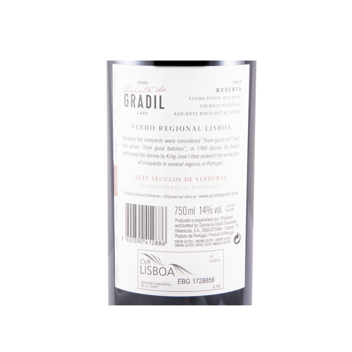 Quinta do Gradil Reserva Tinto
