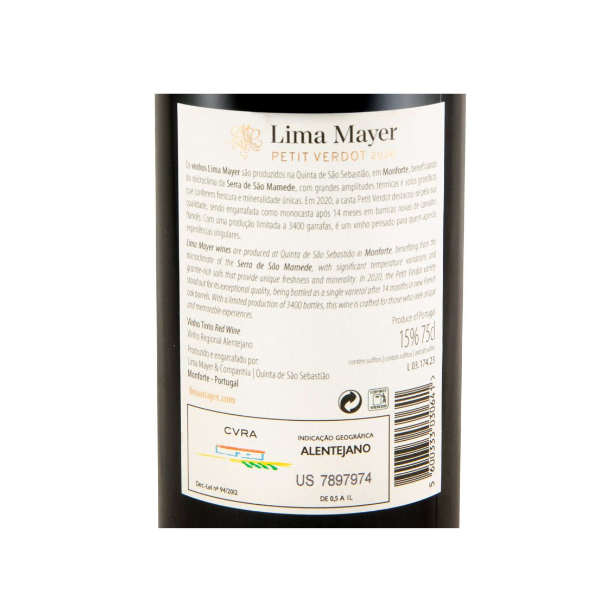 Lima Mayer Petit Verdot Tinto