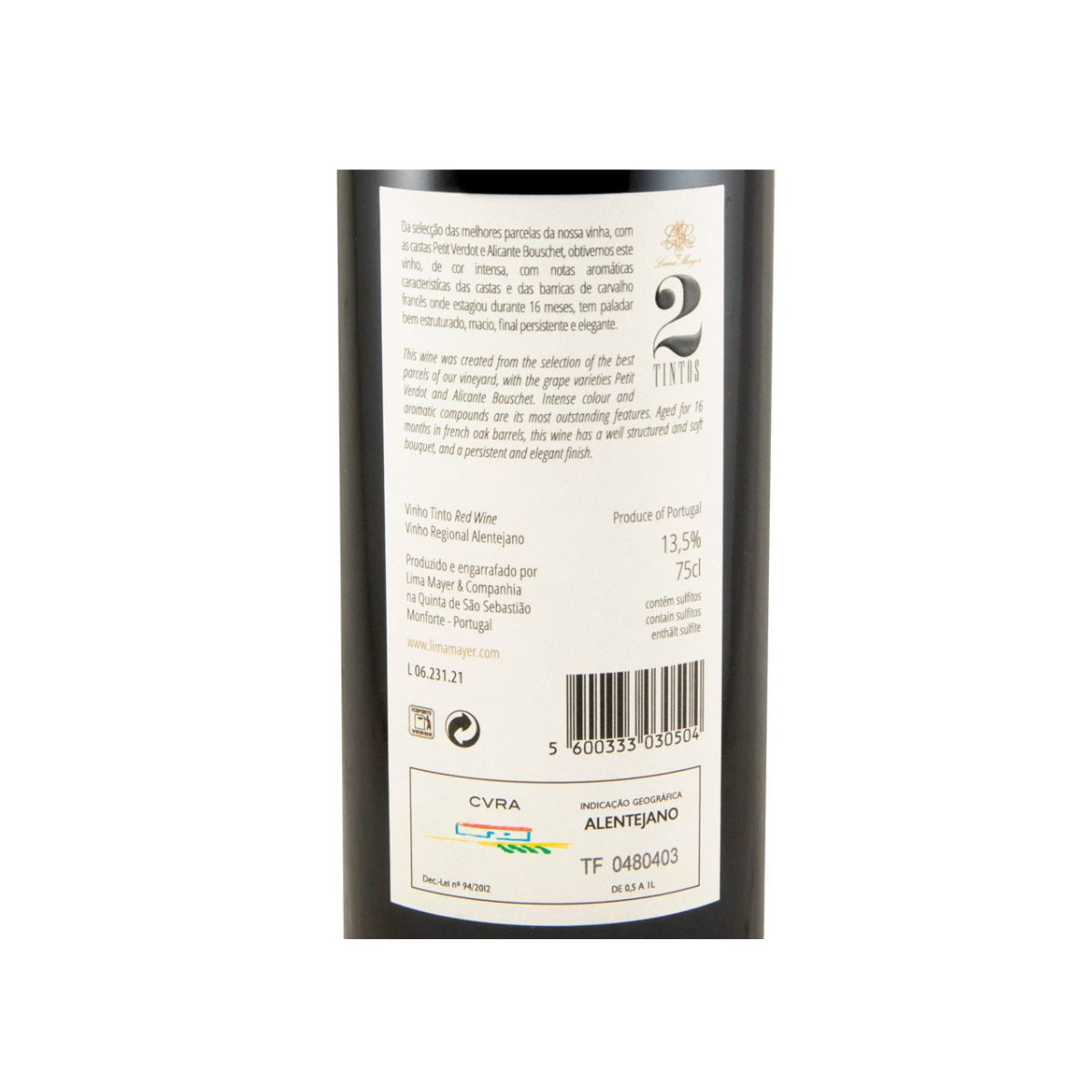 Lima Mayer 2 Tintos Tinto