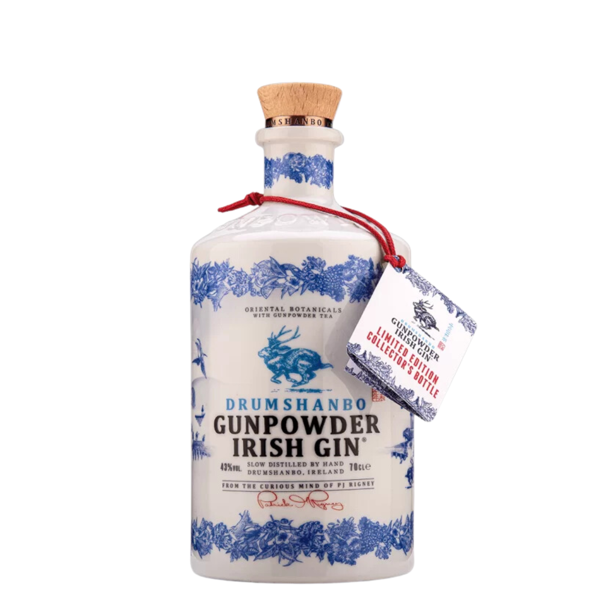 Gin Drumshanbo Gunpowder Ceramic bottle