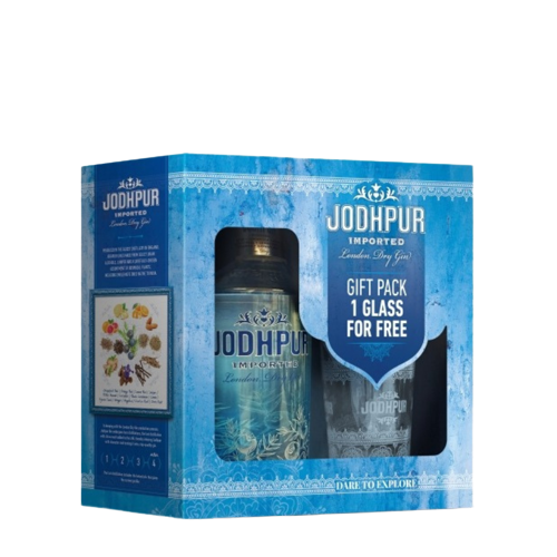 Gin Jodhpur "PREMIUM" W/Glass