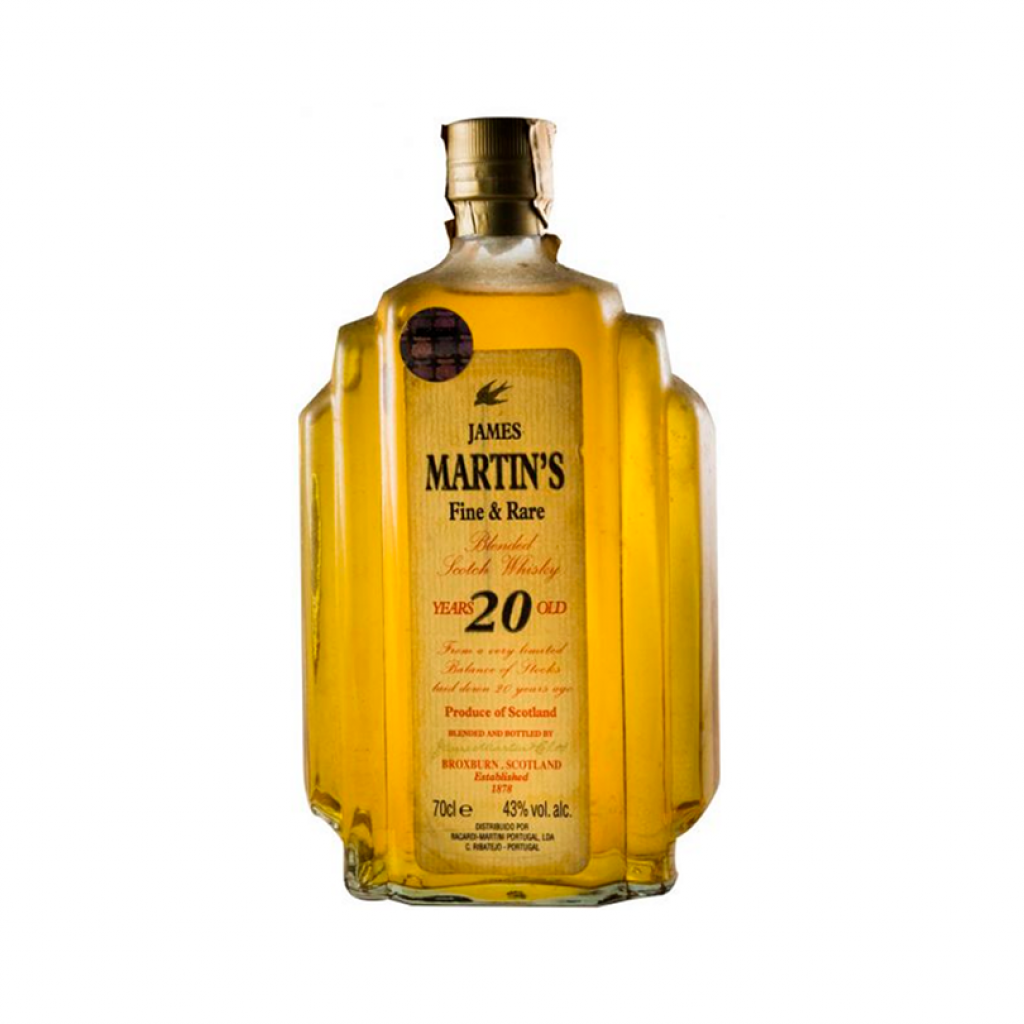 James Martin's 20 Jahre (Kiste de madeira)