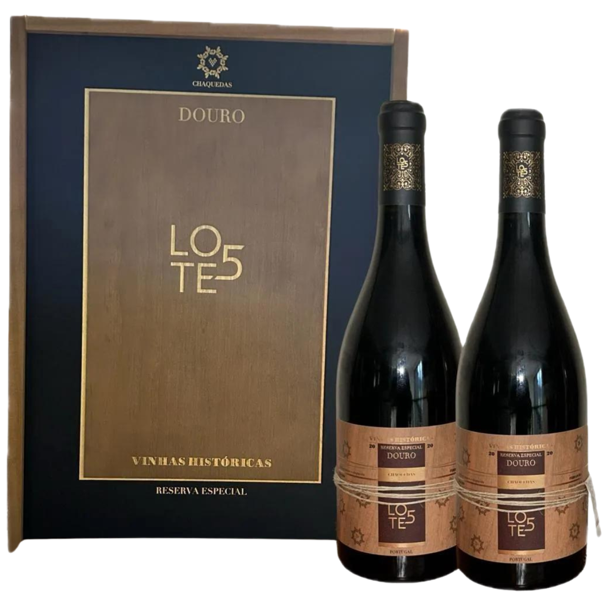 Quinta Da Chaqueda Lote 5 Vinhas Históricas Cx 2 Garrafas