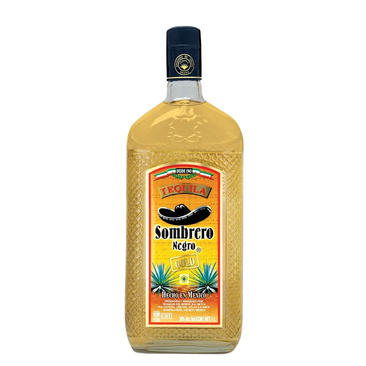 Tequila Sombrero Negro Gold