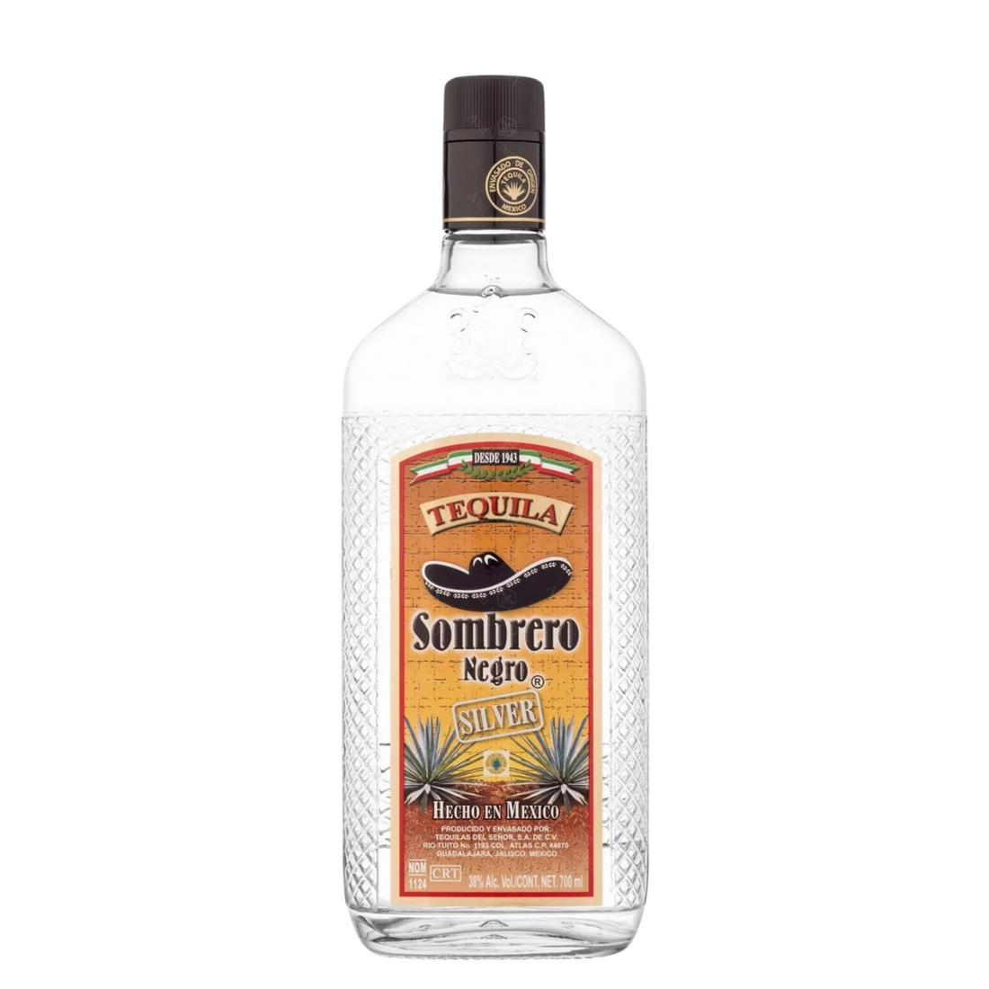 Tequila Sombrero Negro Silver