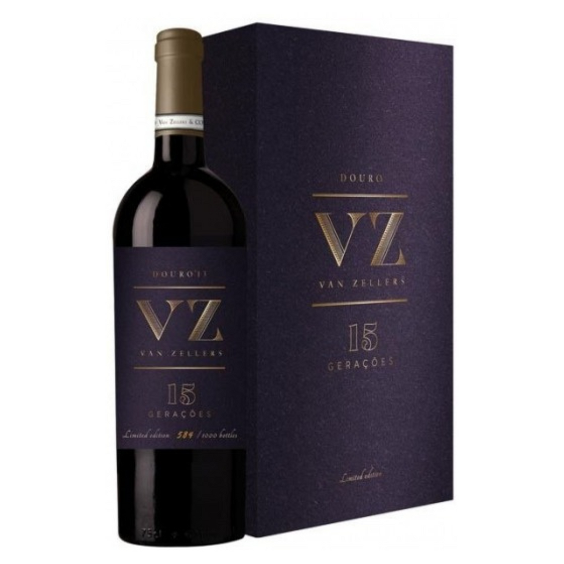 Vinho VZ Van Zellers 15 Geração tinto 2015 CONJ 2 GRFS