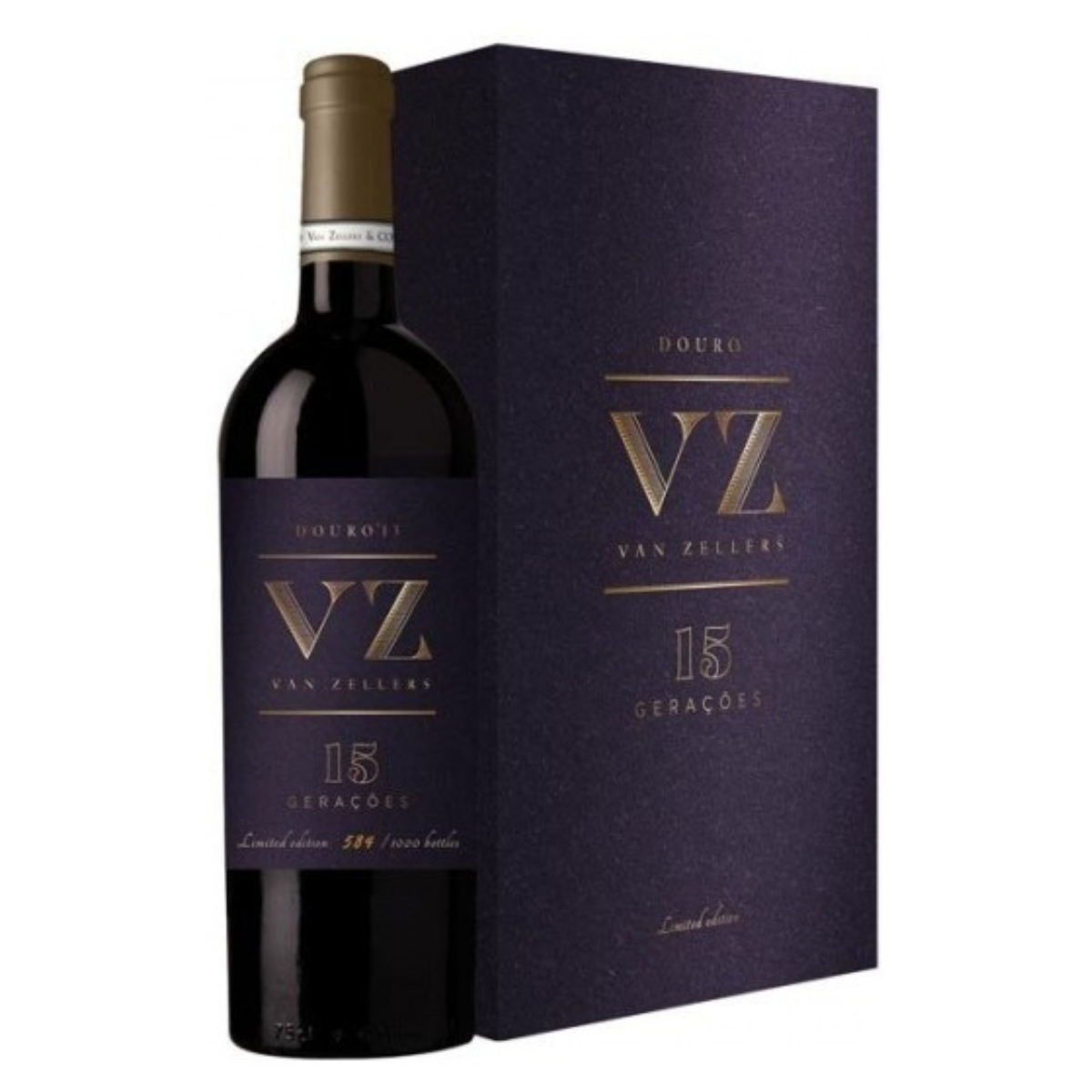 Vinho VZ Van Zellers 15 Gerações Tinto 2015 Conj. 2grfs