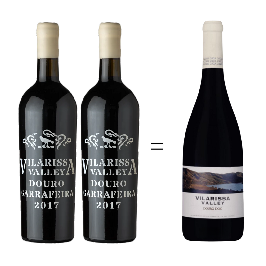 Vilarissa Valley Garrafeira 2017 x2 + Vilarissa Valley tinto x1