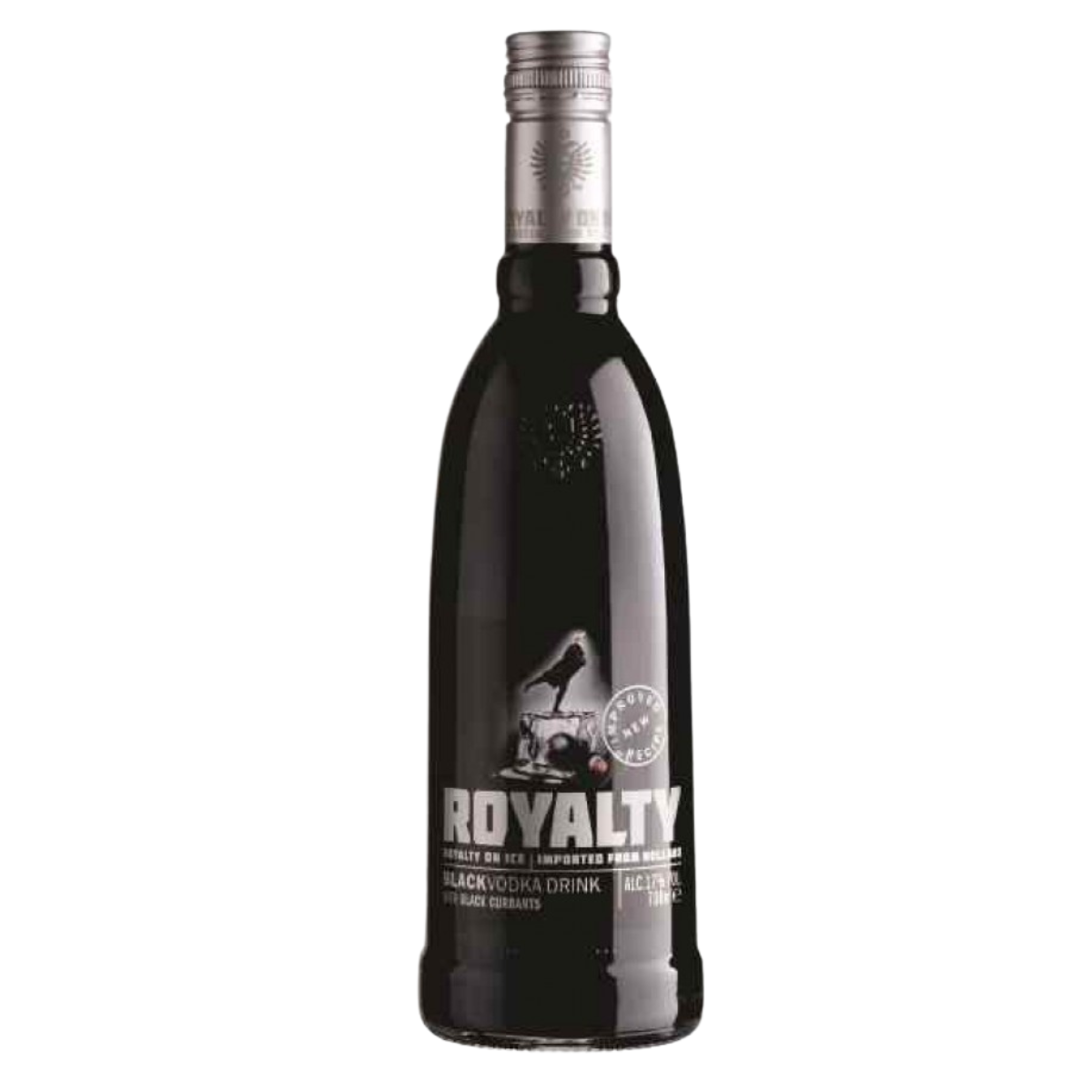 Royauté de la vodka spiritueux noir