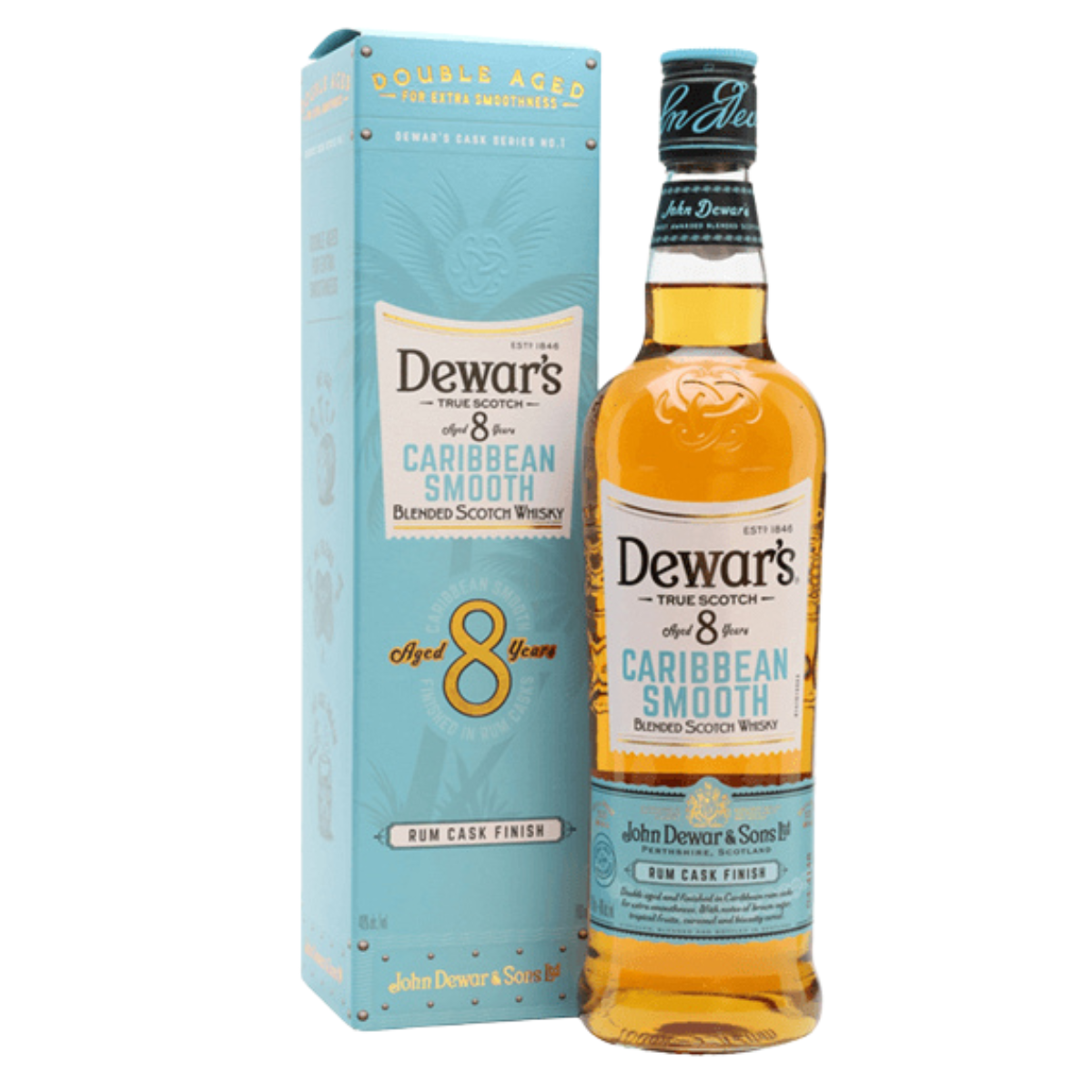 Whisky Dewar's Carabean 8 anos