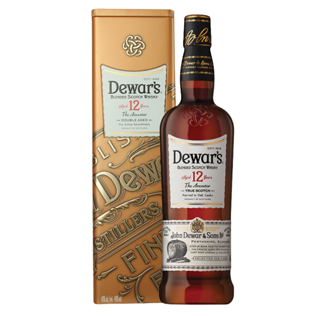 Whisky Dewar's 12 anos