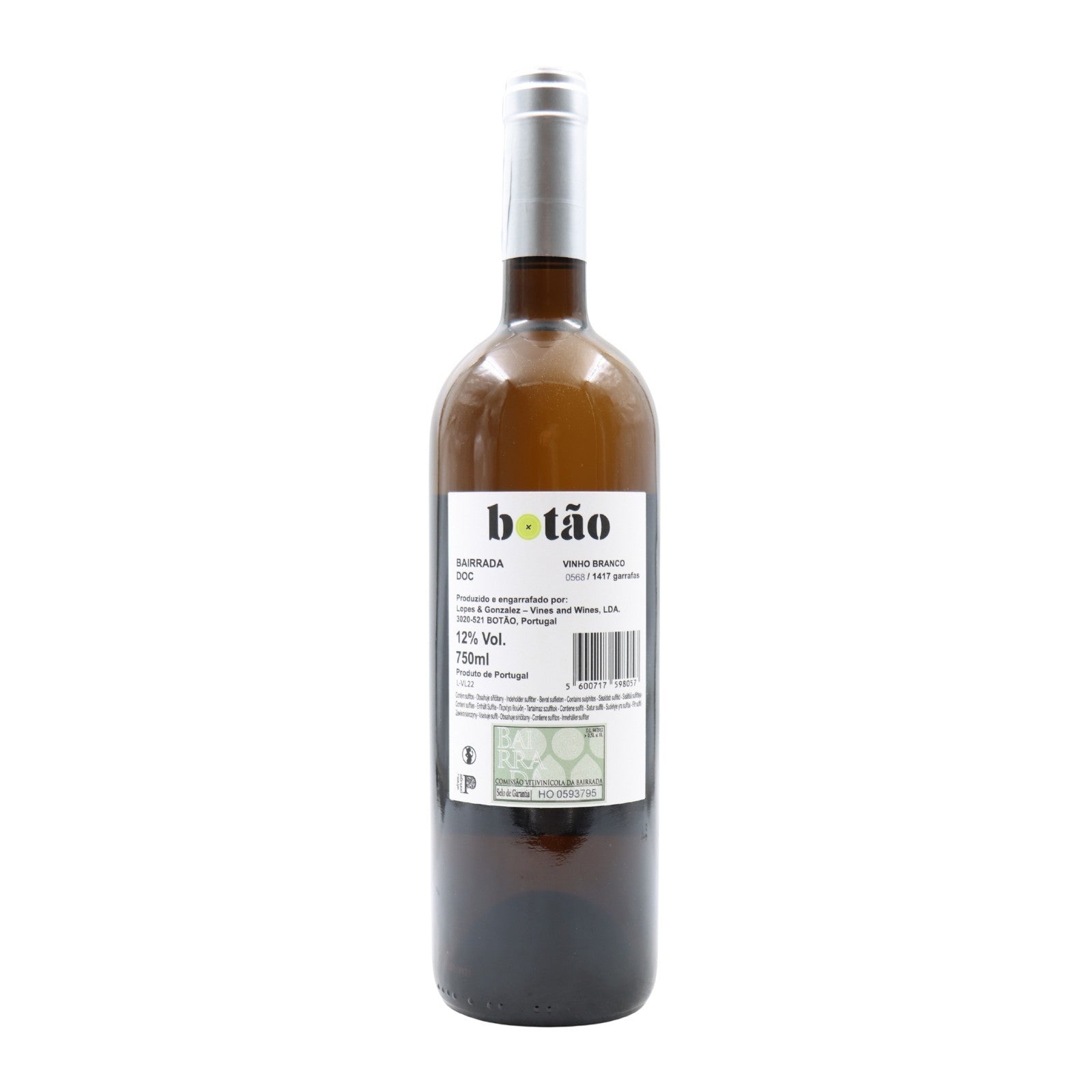 Botão Vinha das Lamas Branco
