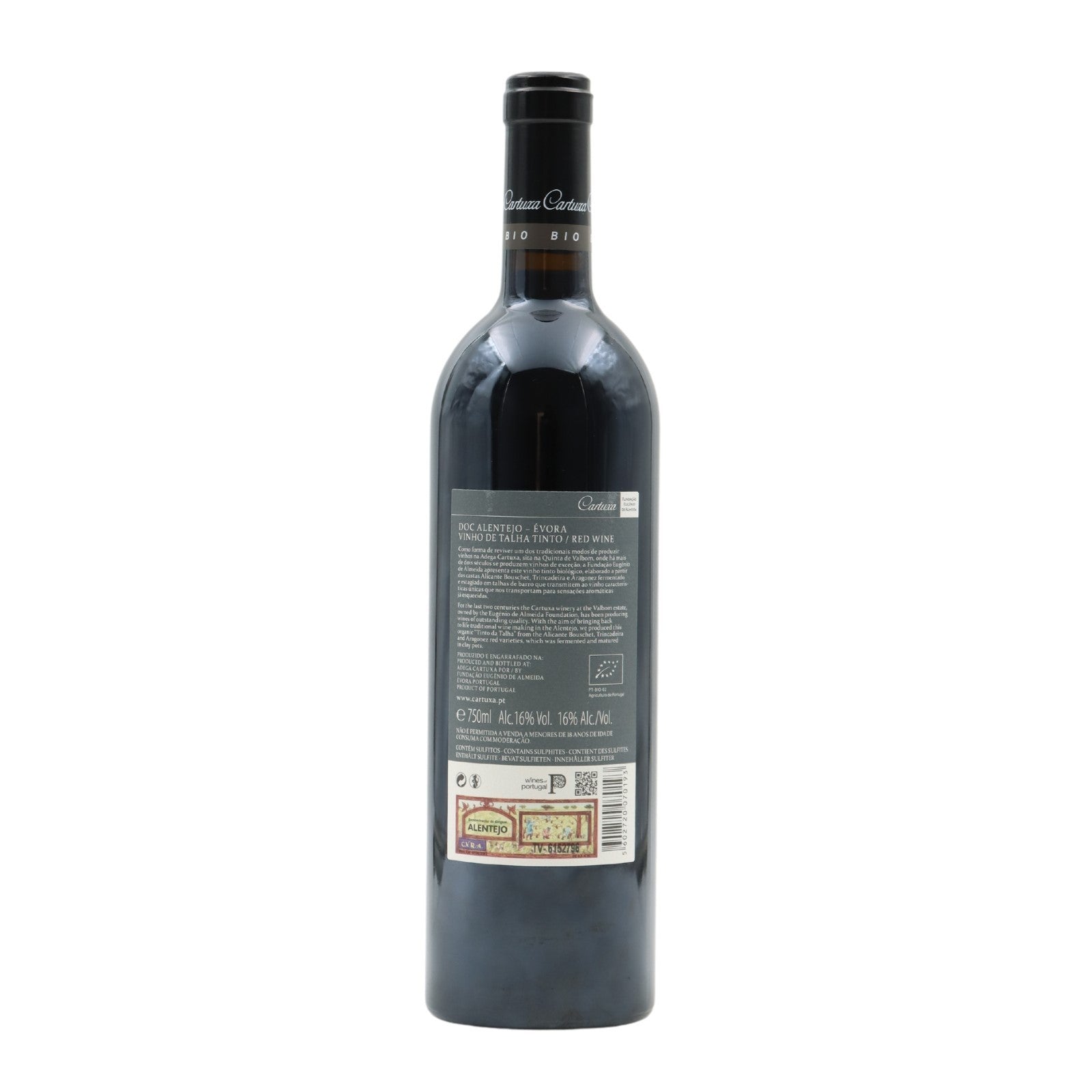 Cartuxa Vinho de Talha Organico Tinto