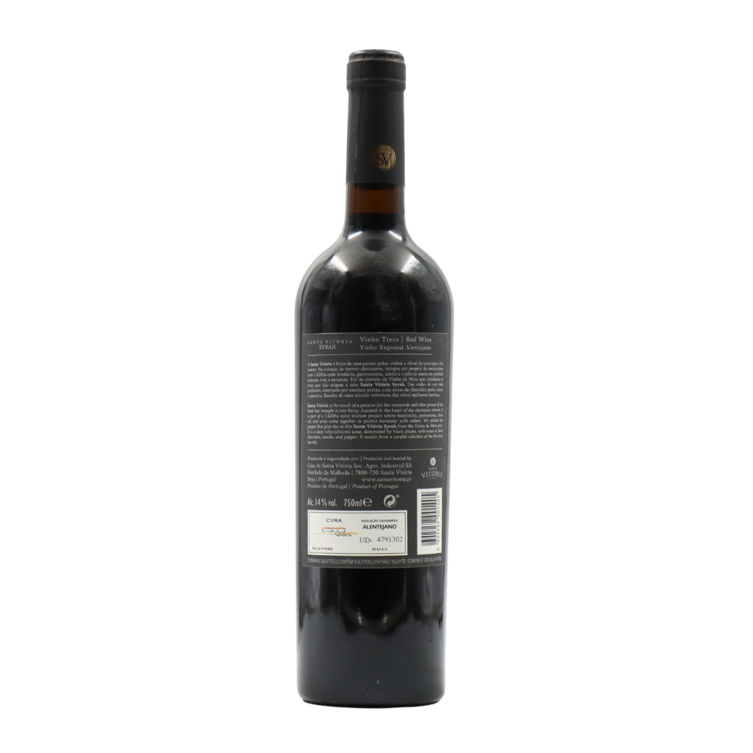 Casa de Santa Vitòria Syrah tinto