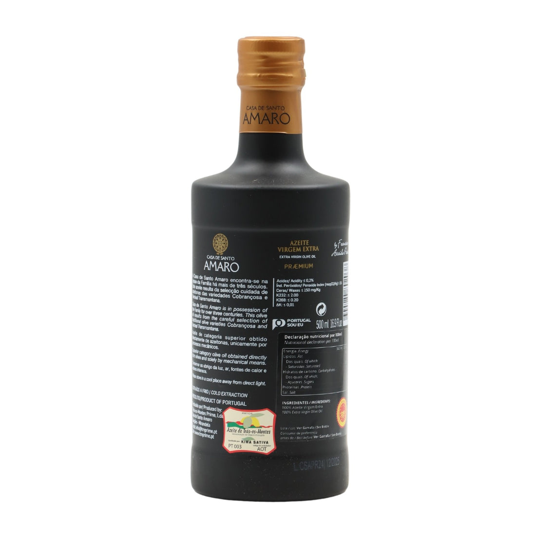 Olive oil of Santo Amaro Praemium dop