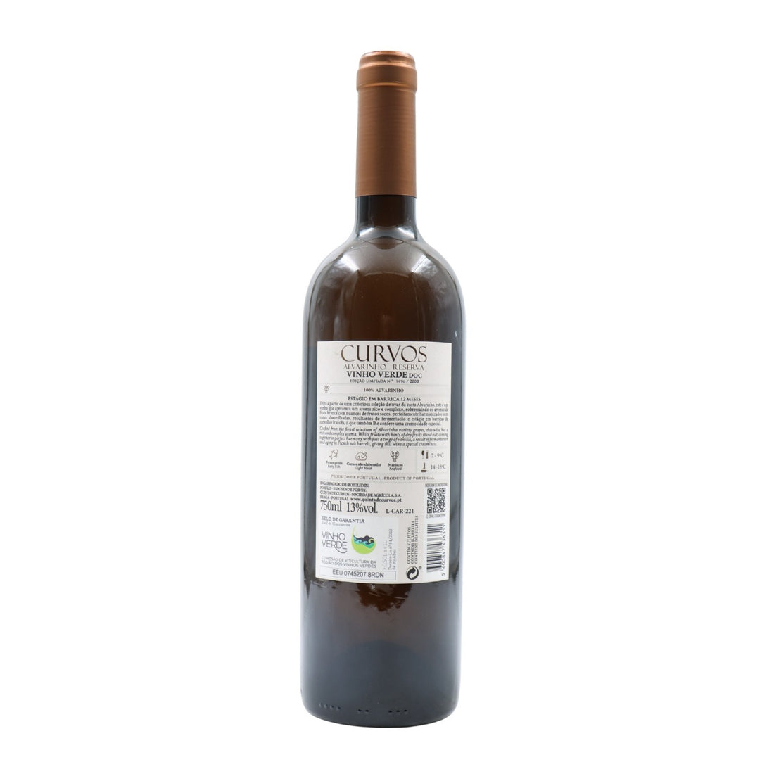 Quinta de Curvos Alvarinho Reserva Branco