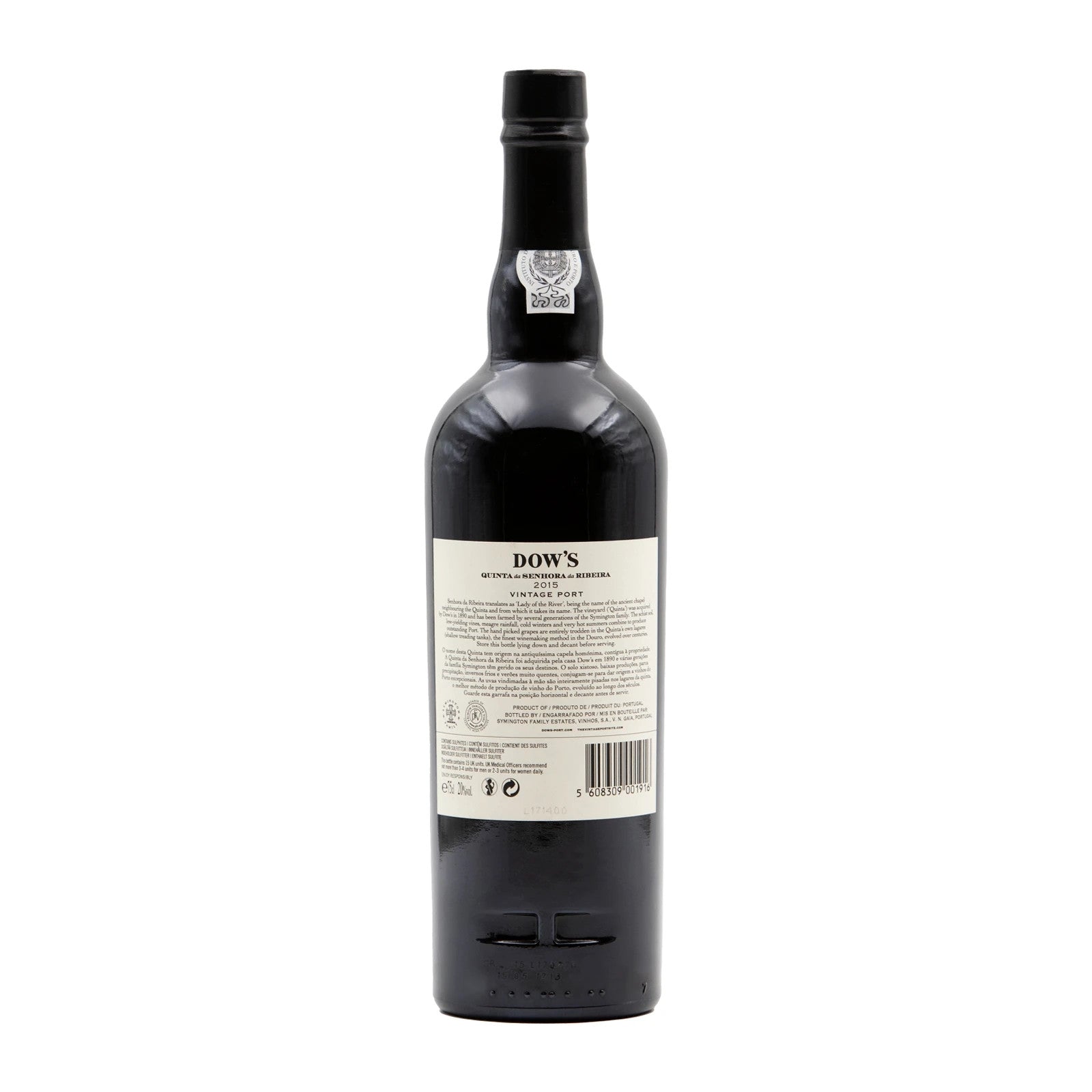 Dows Quinta Senhora da Ribeira Vintage Porto 2015