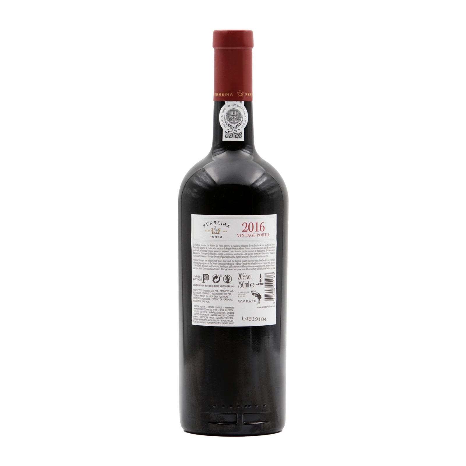 Ferreira Vintage Porto 2016