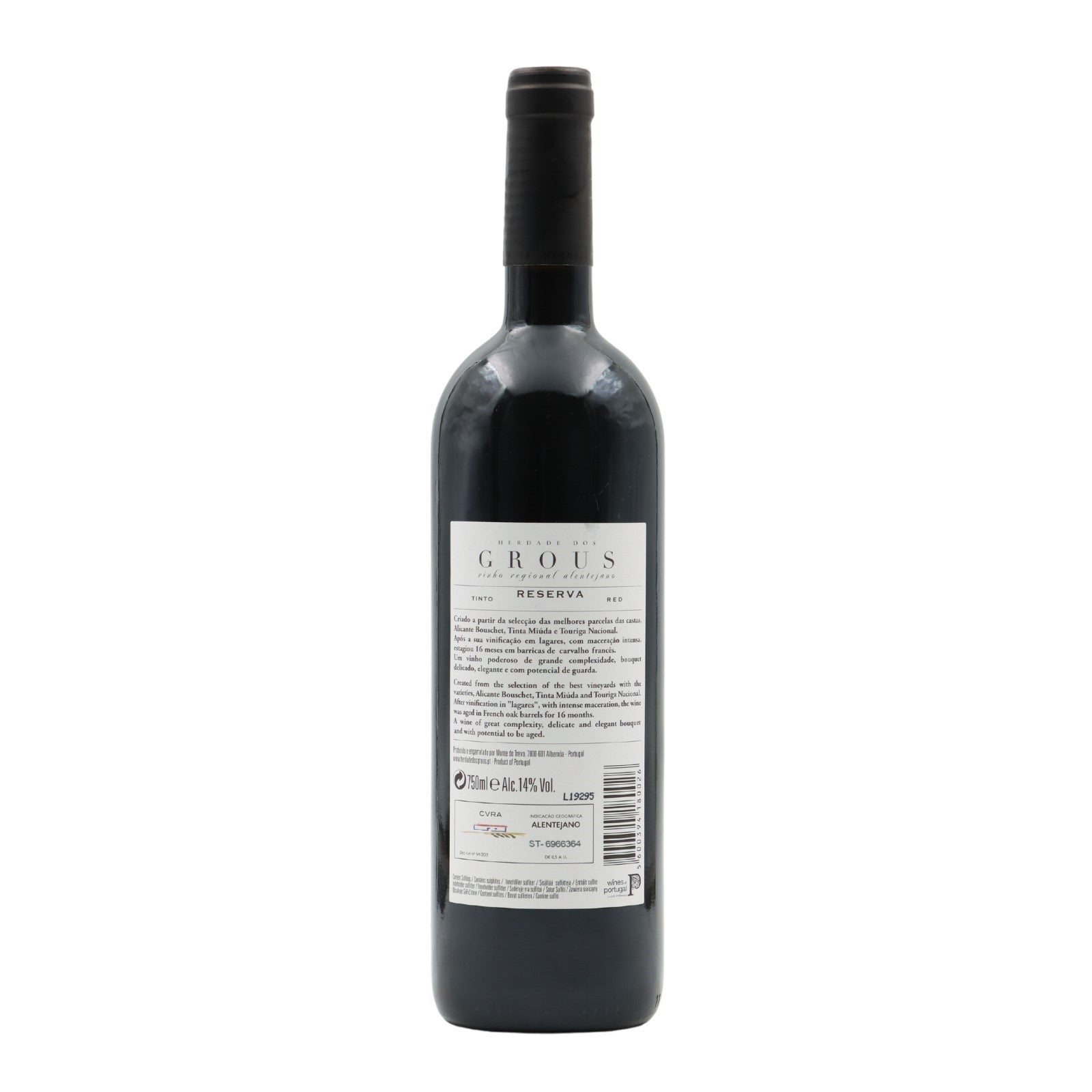 Herdade Dos Grous Reserva Rot