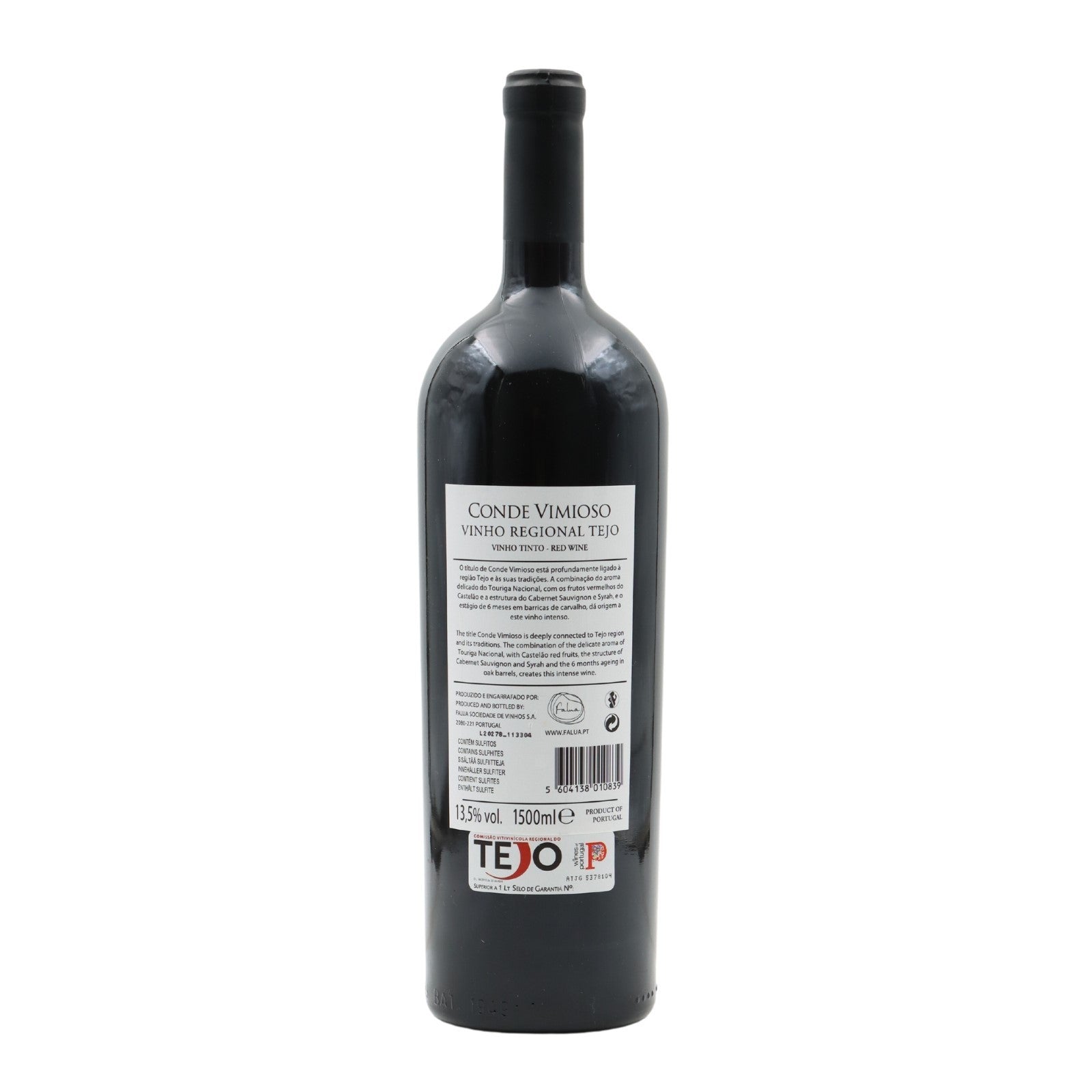 Conteggio del raccolto selezionato Vimioso Tinto 1,5 L
