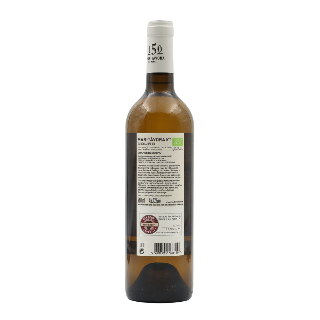 Maritávora Nº1 Grande Reserva Branco Biológico