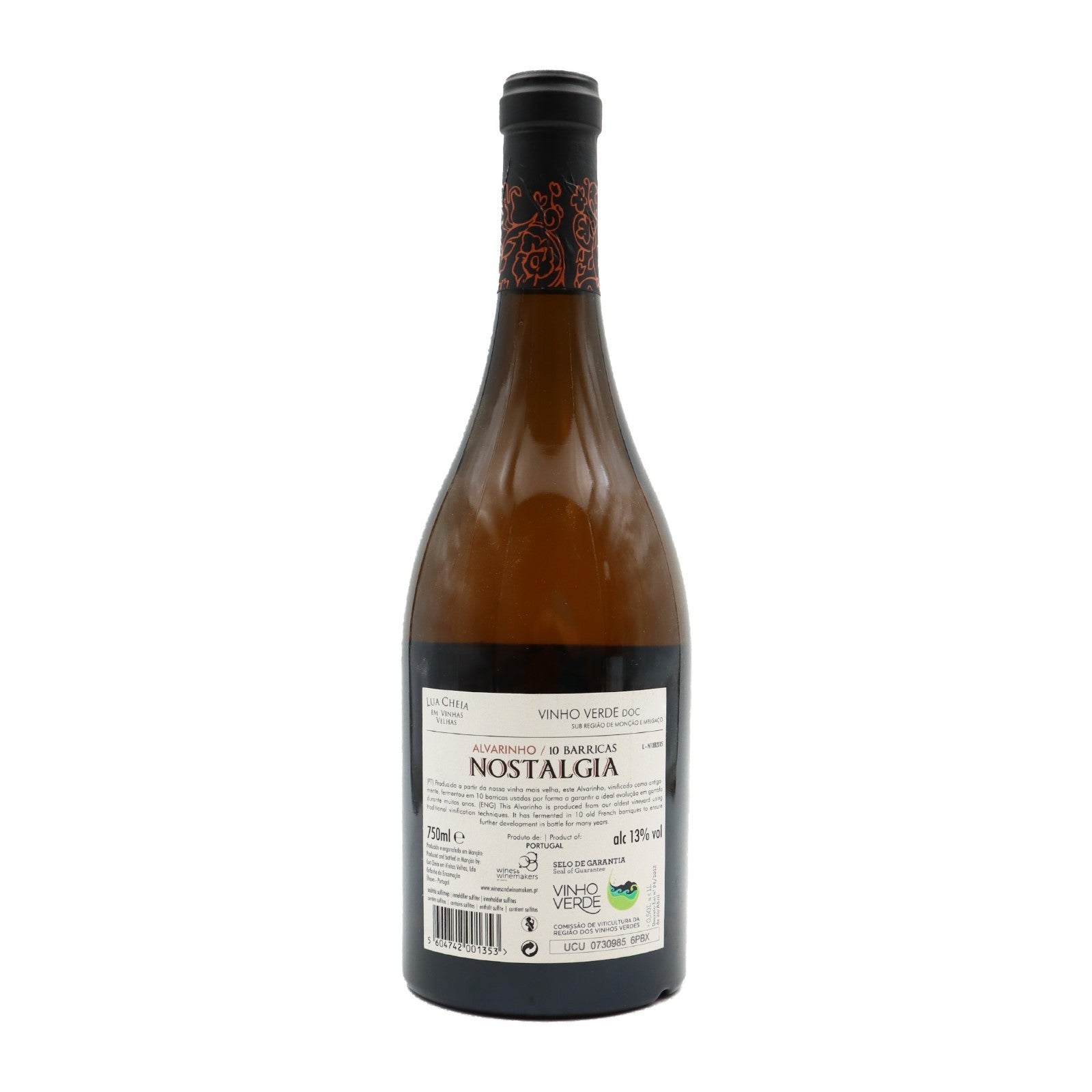 Nostalgia Alvarinho 10 Barricas Blanco
