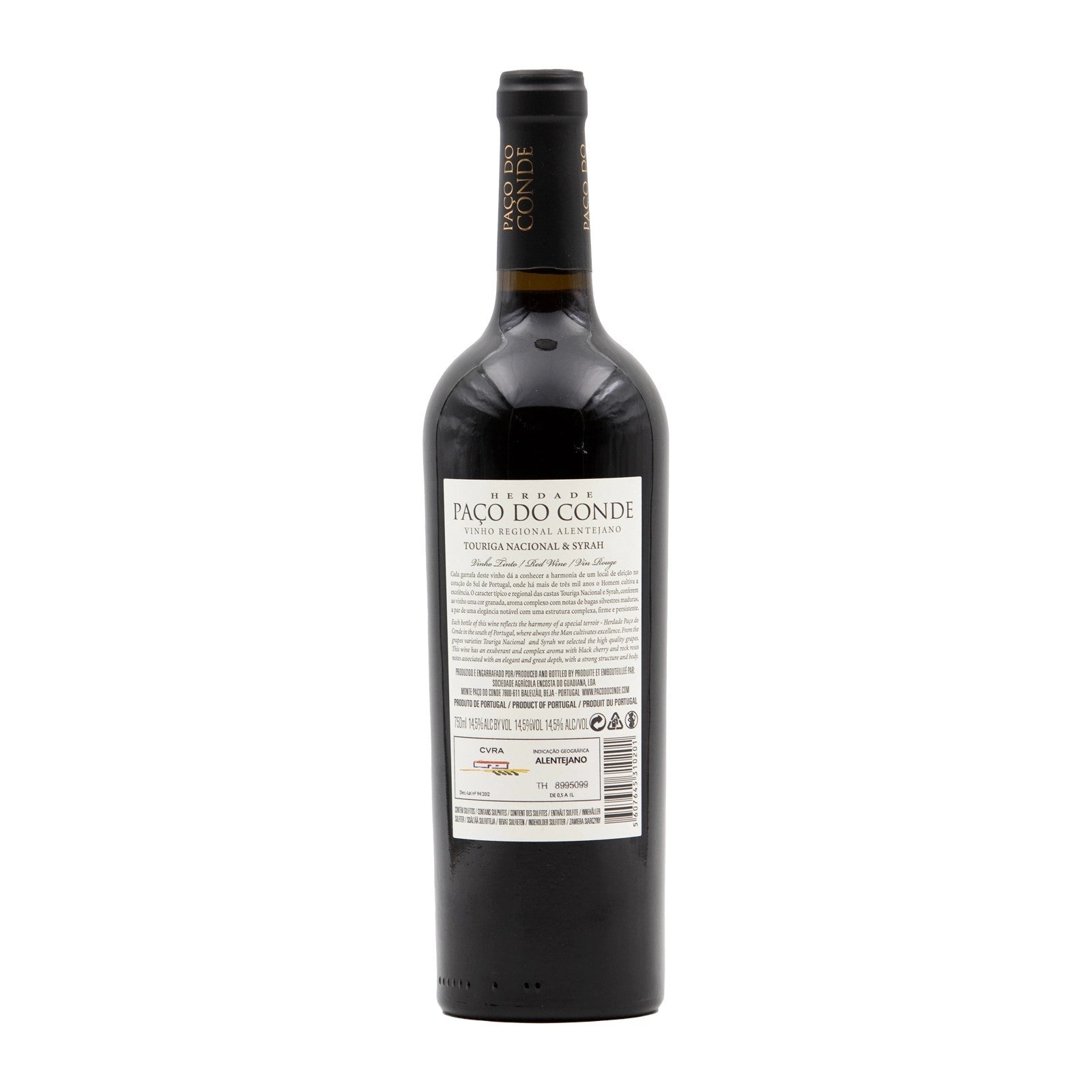 Paço do Conde Touriga Nacional Syrah Tinto
