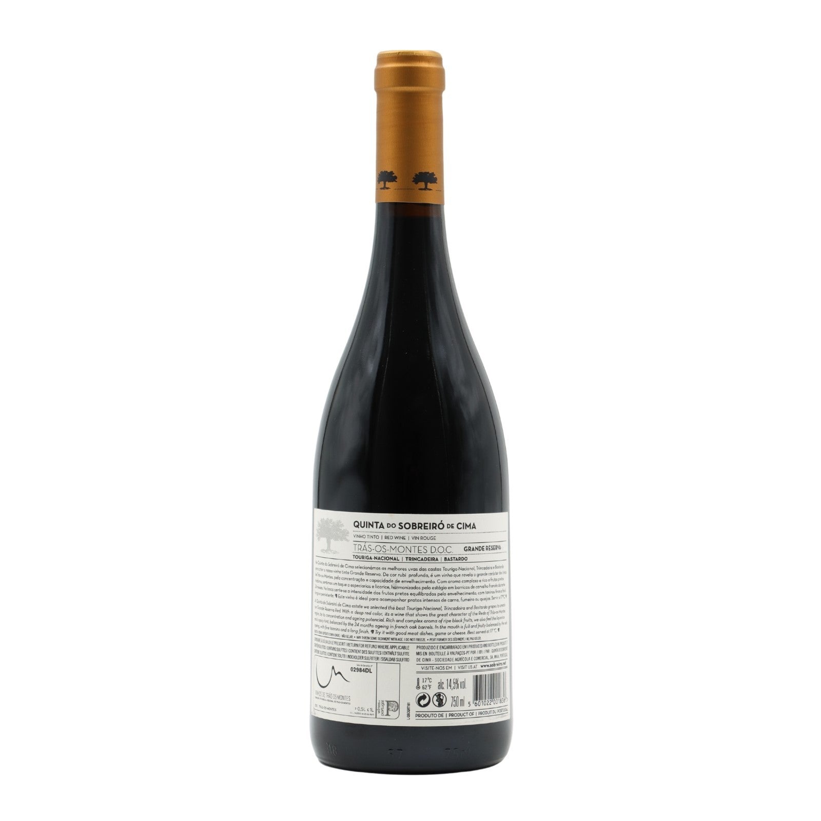 Quinta Do Sobreiró De Cima Grande Reserva Tinto