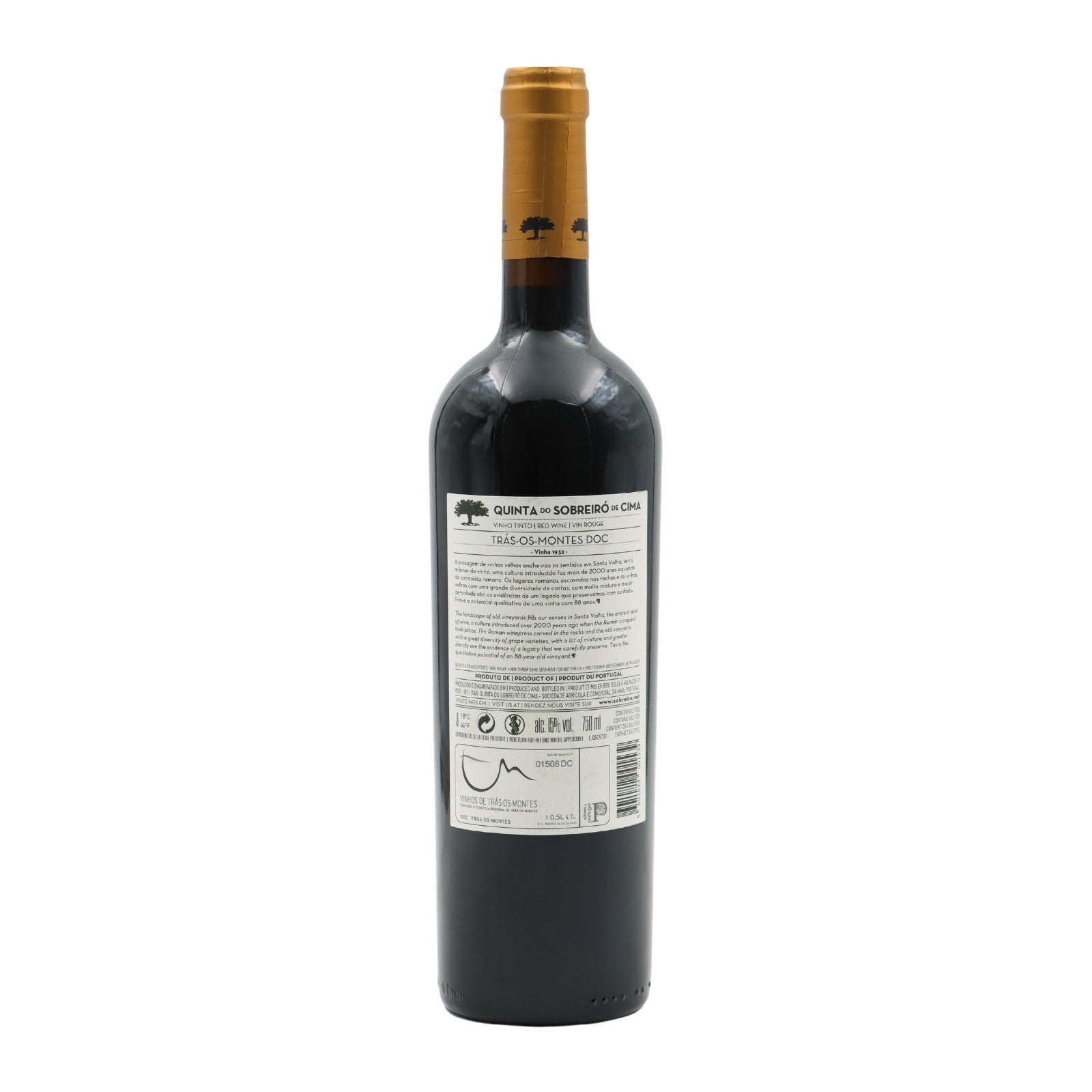 Quinta do Sobreiró de Cima Vinha 1932 Tinto
