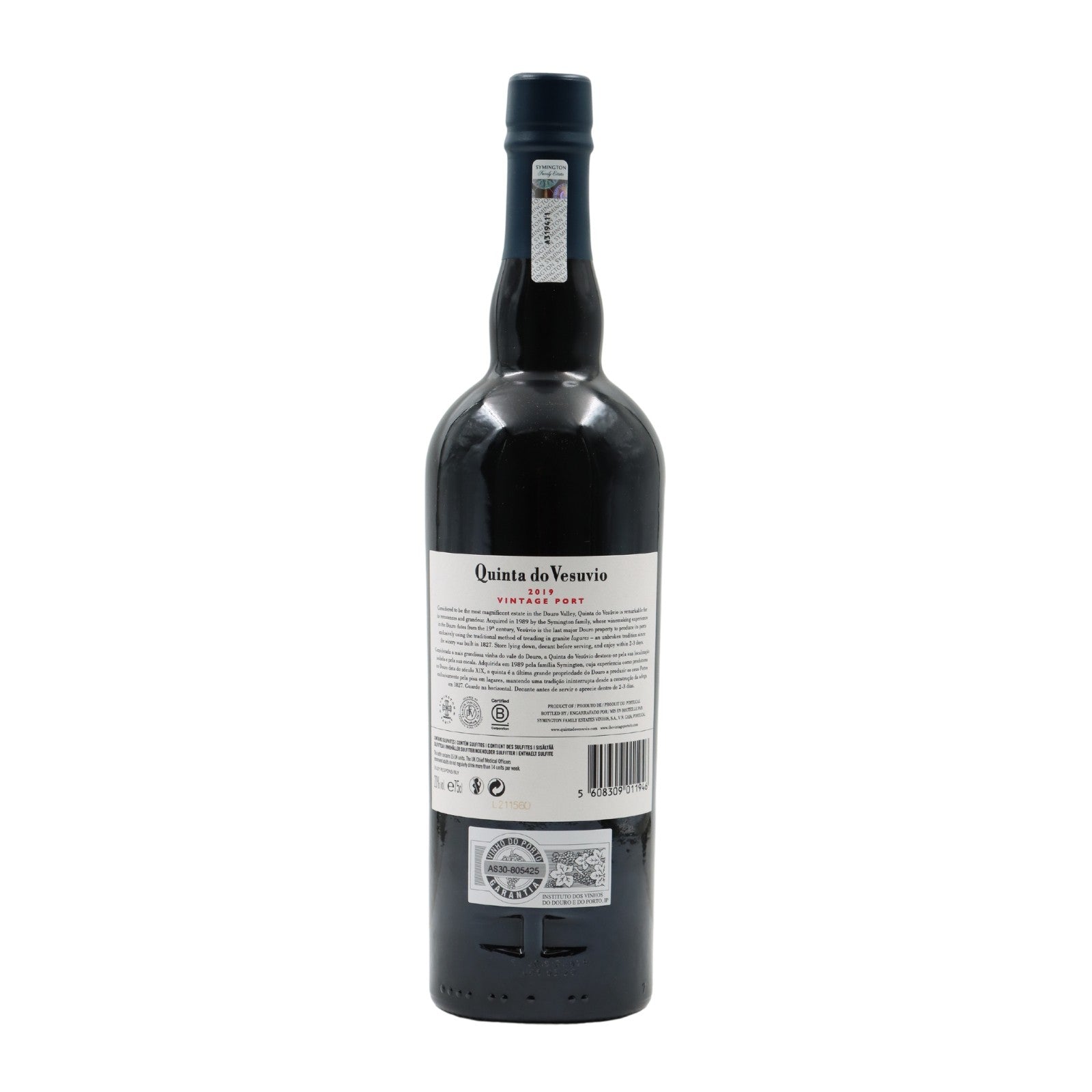 Quinta do Vesúvio Vintage Porto 2018