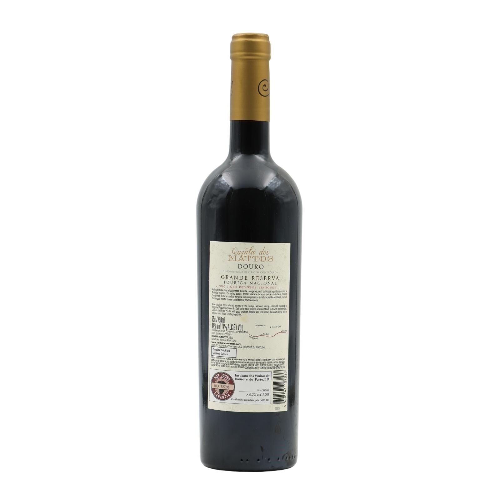 Quinta dos Mattos Grande Reserva Tinto Touriga Nacional