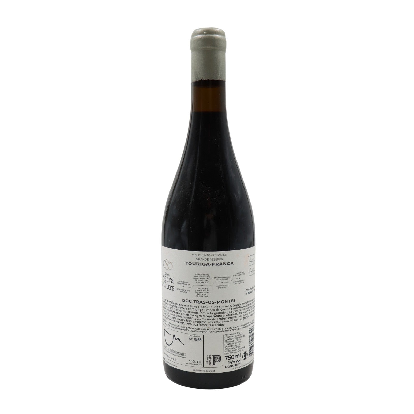 Quinta Serra D'Oura Touriga Franca Grande Reserva Tinto