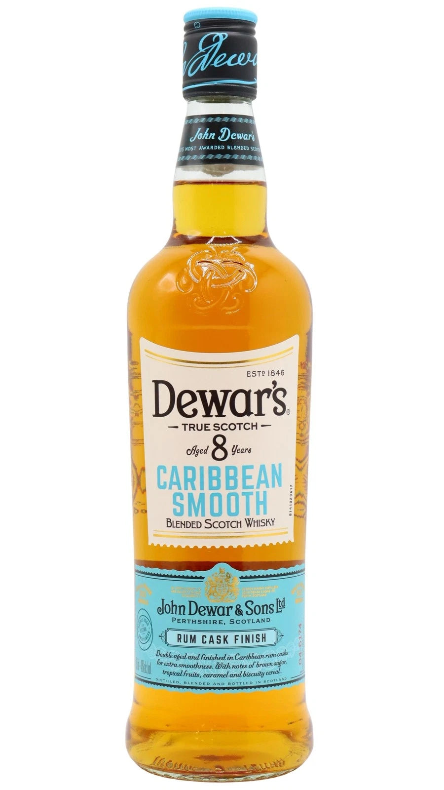 Dewar's Carabean Smooth 8 anos