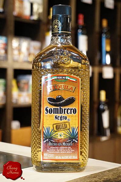 Tequila Sombrero Negro Gold