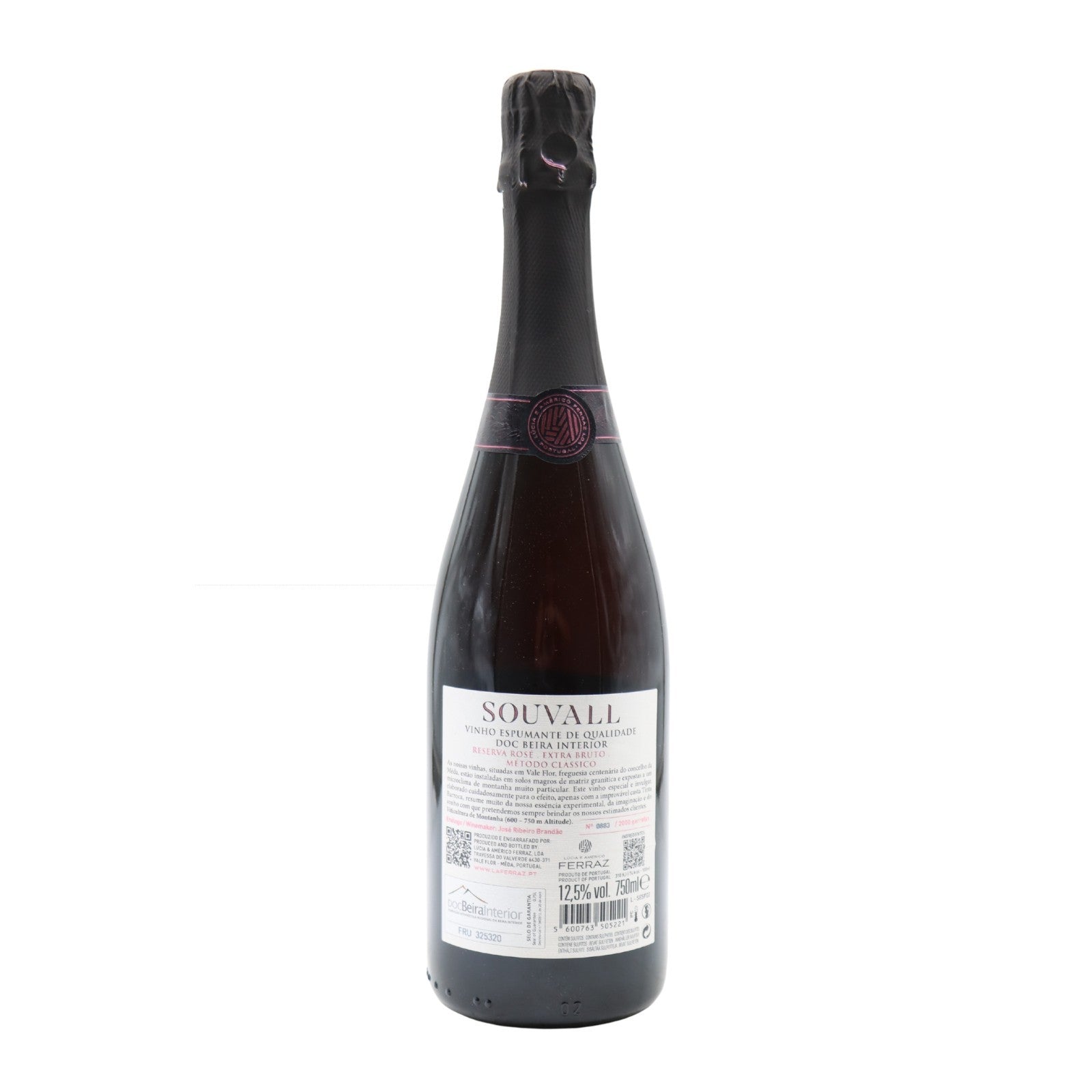Souvall Rosé Extra Bruto Espumante