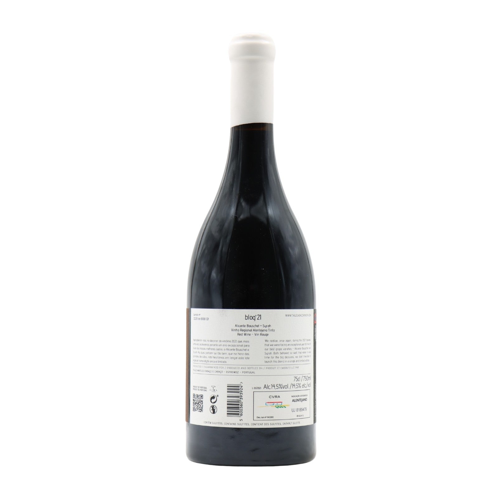 Tiago Cabaço blog Alicante Bouschet Syrah Tinto