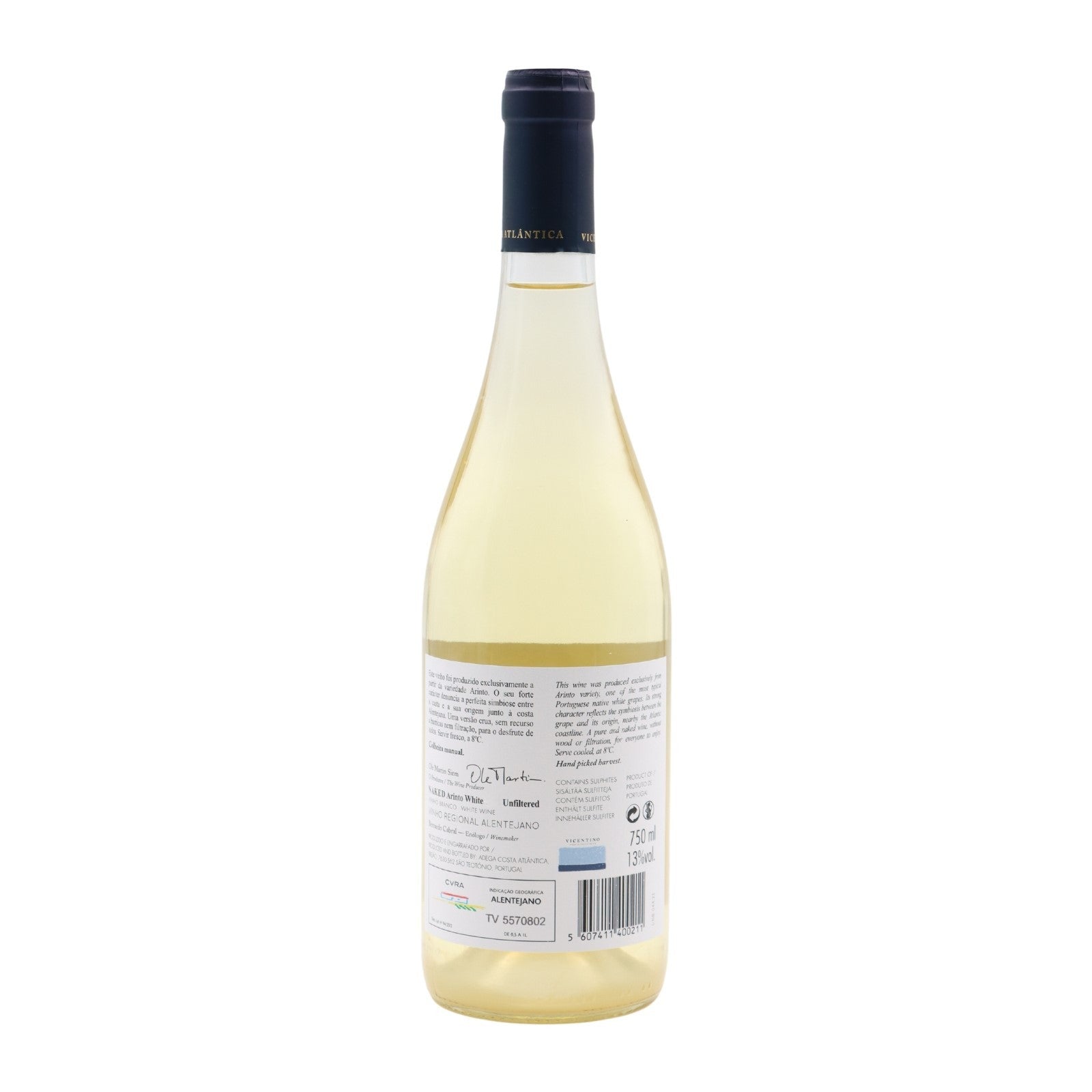 Vicentino Naked Arinto Branco