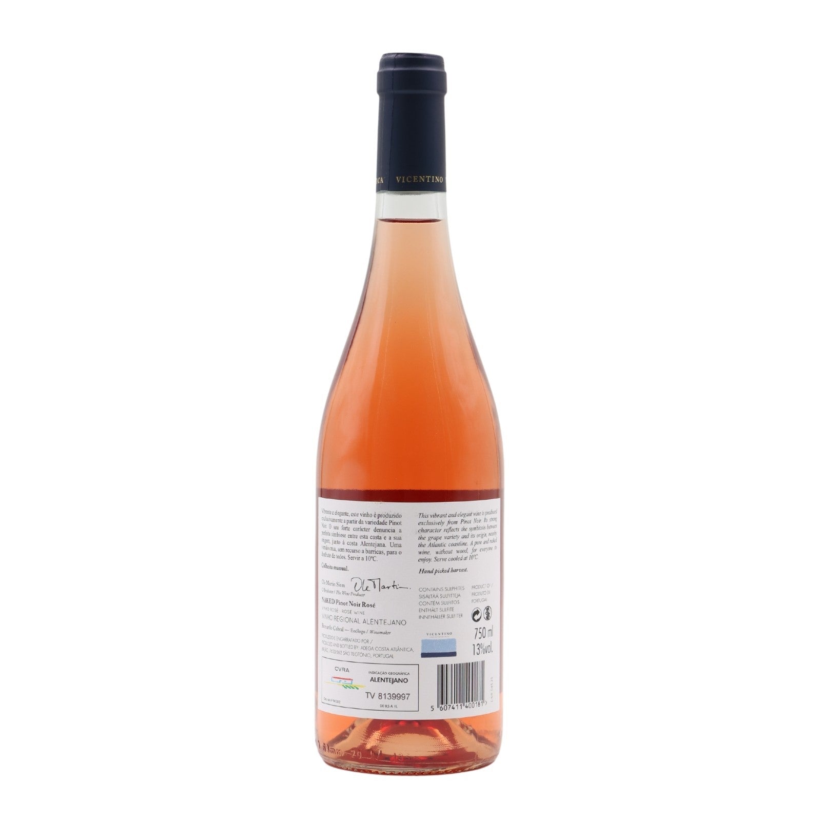 Vicentino Naked Pinot Noir Rosé