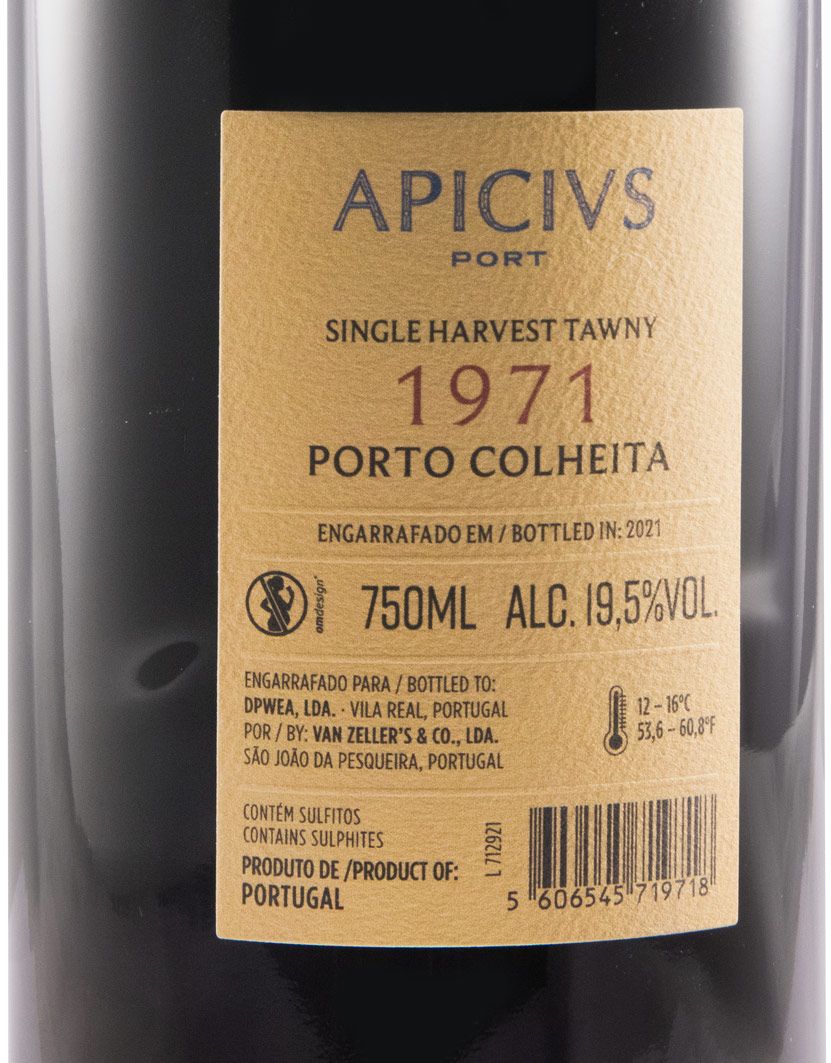 Apicivs Porto Récolte 1971